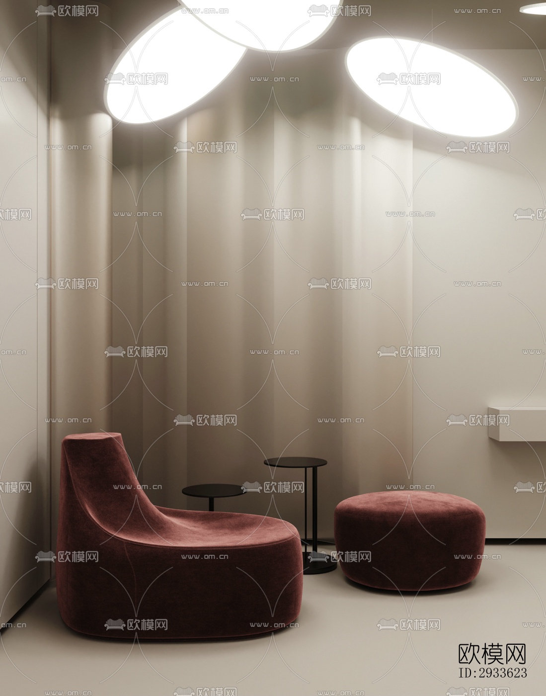 北欧公寓效果图下载（渲染图14）