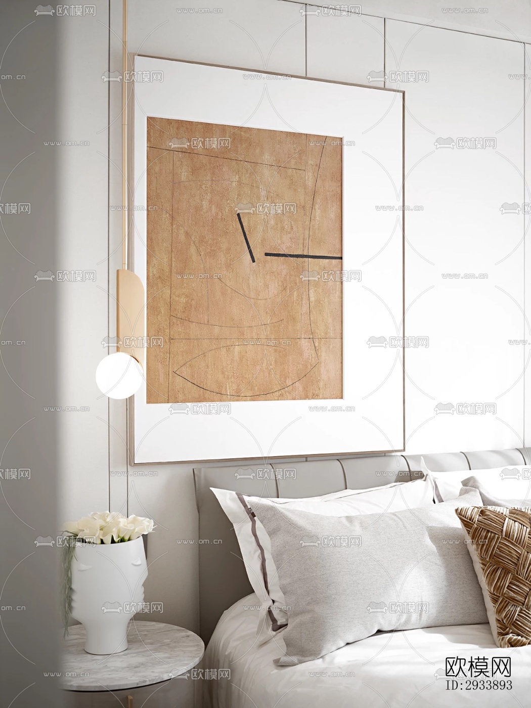 新中式别墅效果图下载（渲染图6）