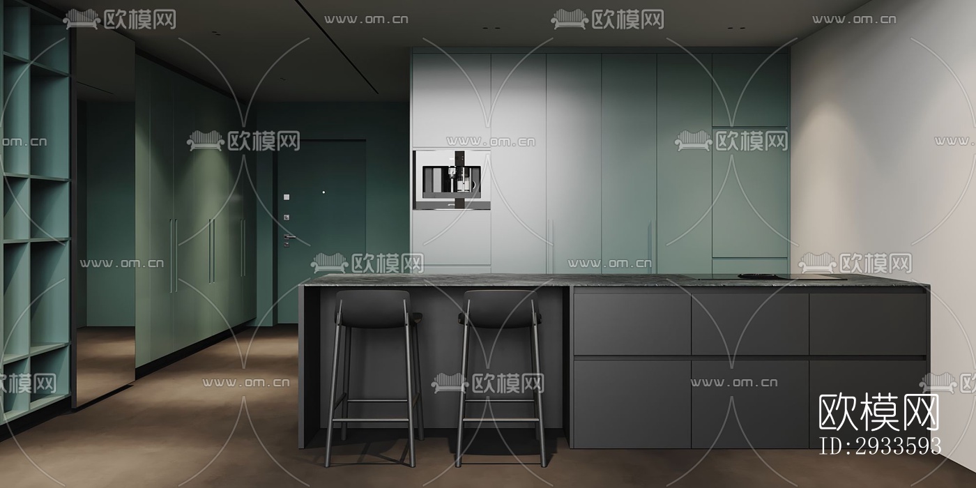 北欧公寓效果图下载（渲染图18）