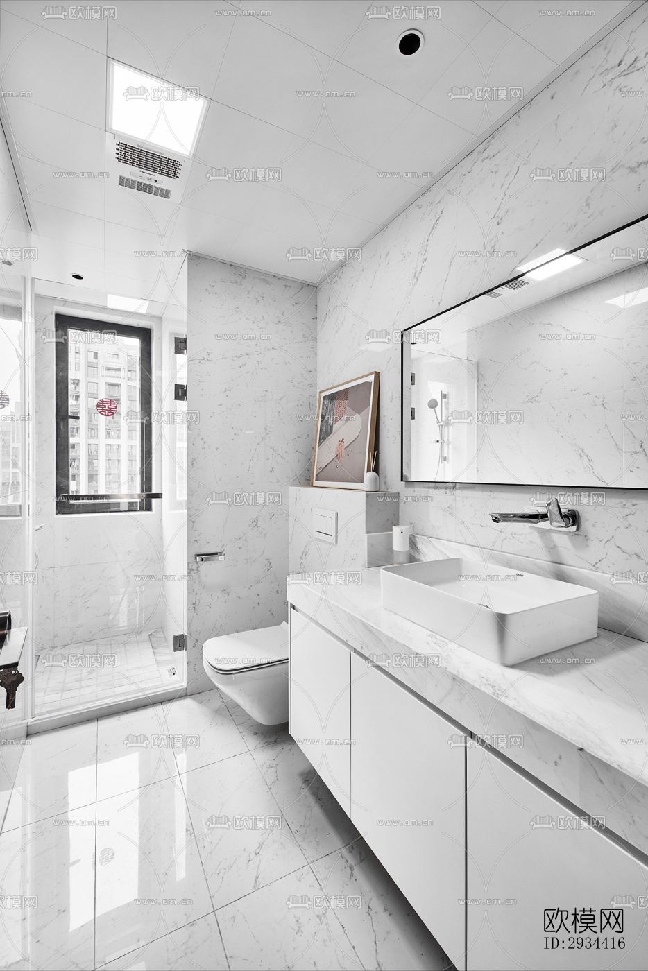 北欧平层效果图下载（渲染图13）