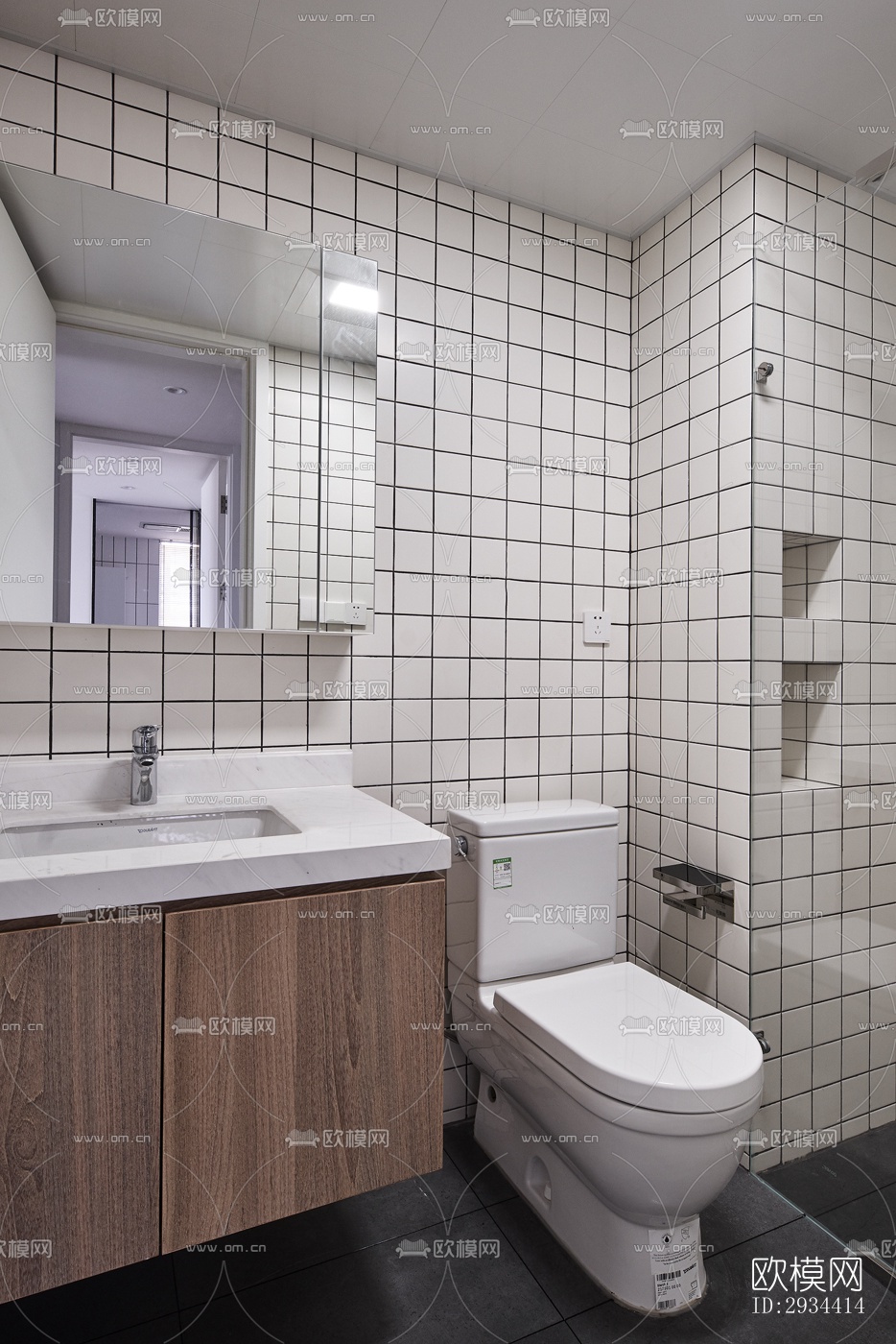 北欧平层效果图下载（渲染图13）