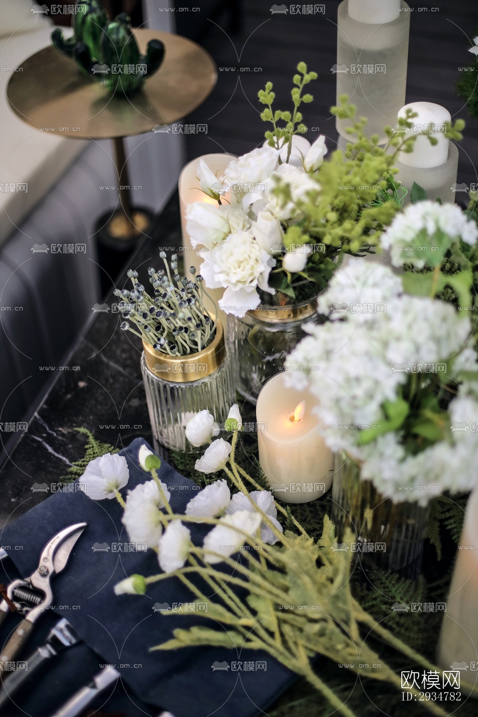 现代平层效果图下载（渲染图4）