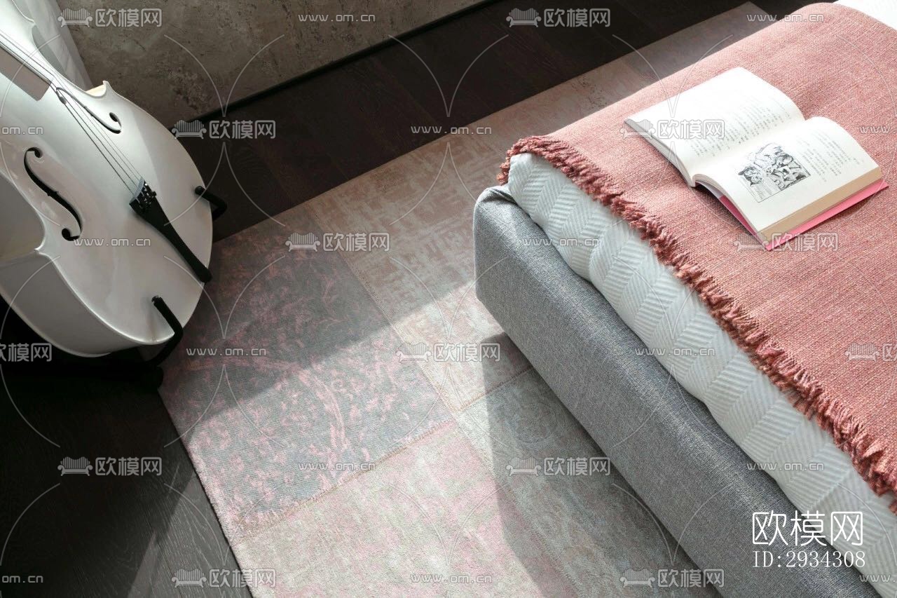 现代复式效果图下载（渲染图14）