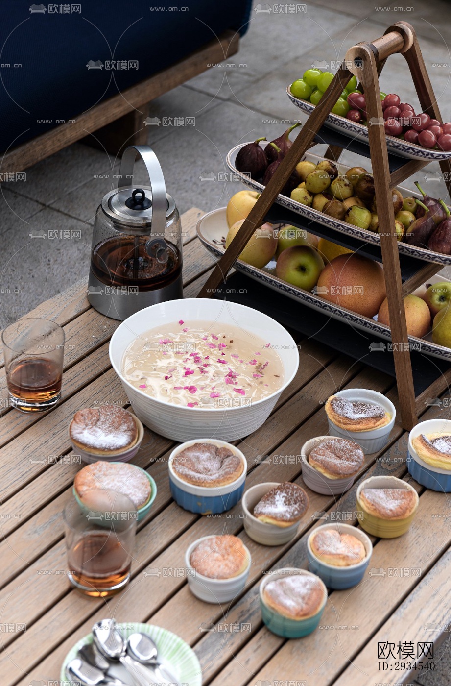 新中式平层效果图下载（渲染图19）