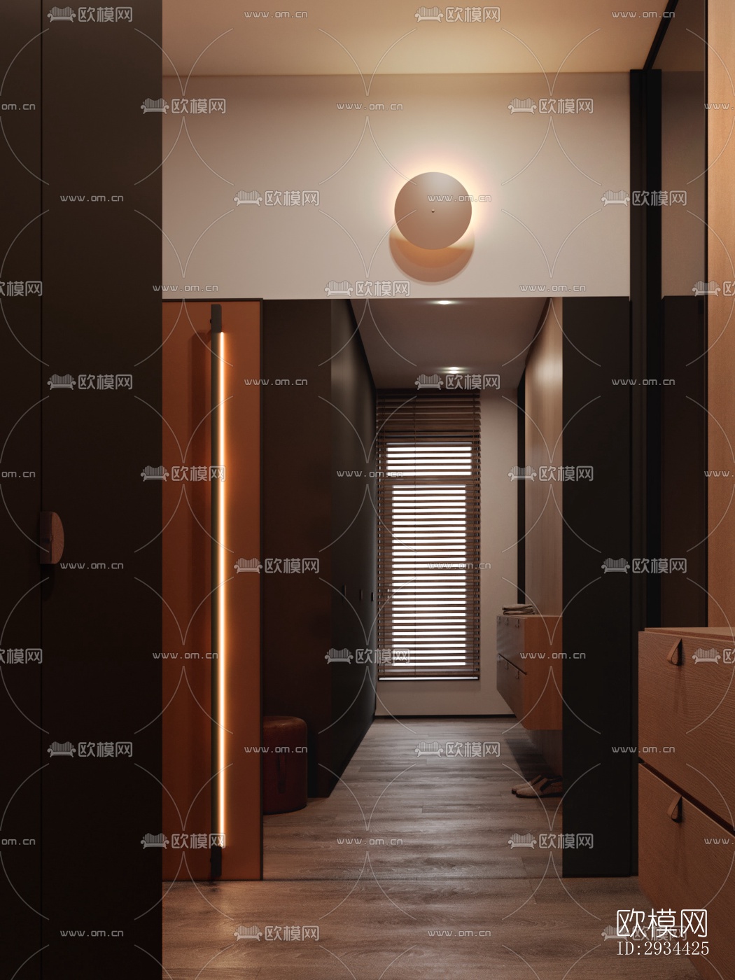 北欧平层效果图下载（渲染图20）