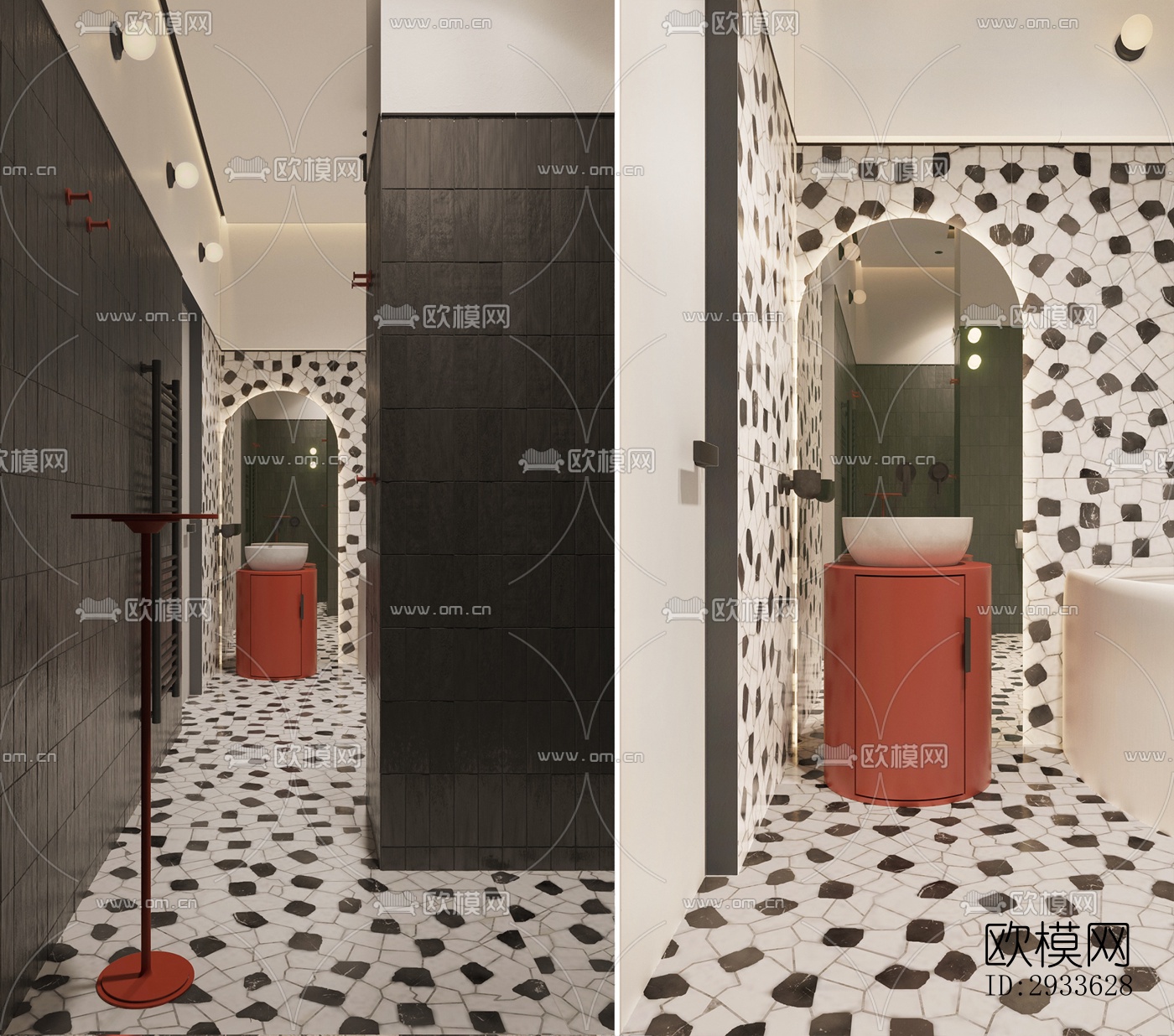 北欧公寓效果图下载（渲染图14）