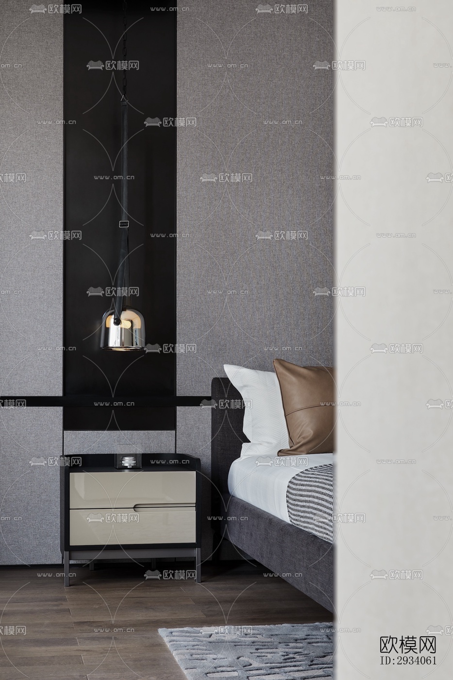 现代别墅效果图下载（渲染图9）