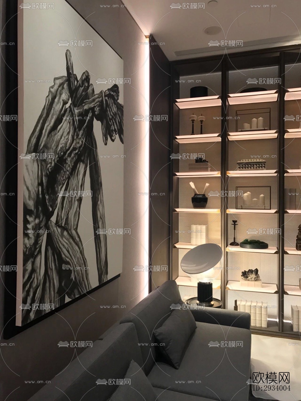 新中式别墅效果图下载（渲染图11）