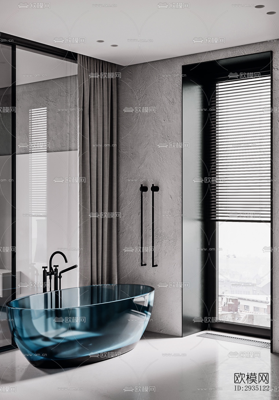 高级灰平层效果图下载（渲染图10）