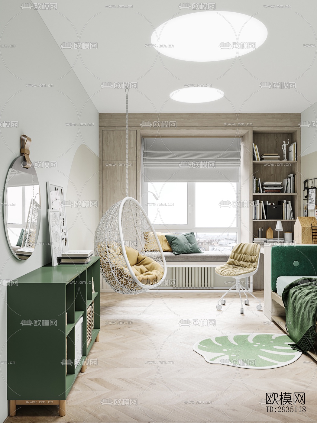 高级灰平层效果图下载（渲染图16）