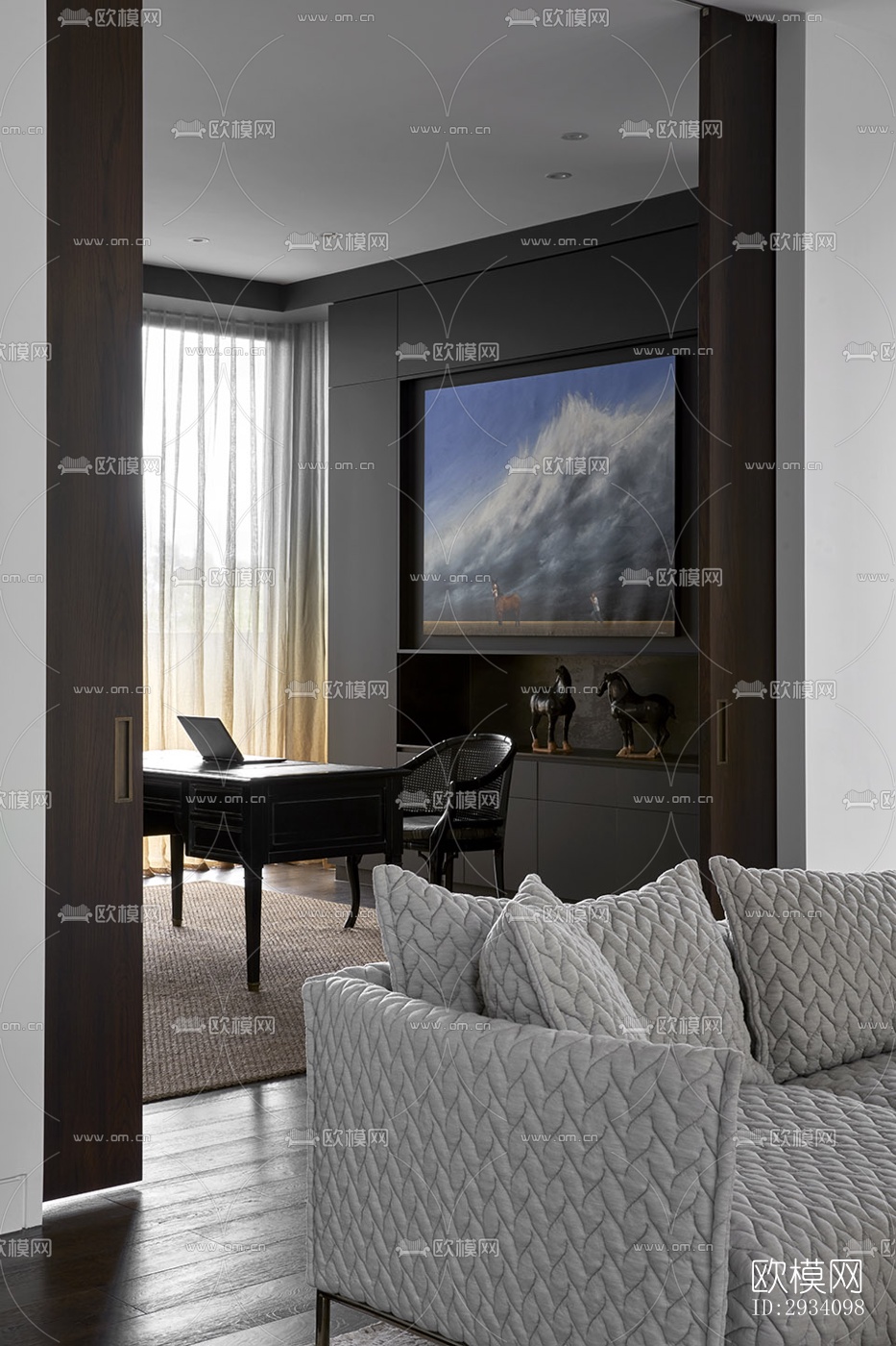 现代别墅效果图下载（渲染图7）