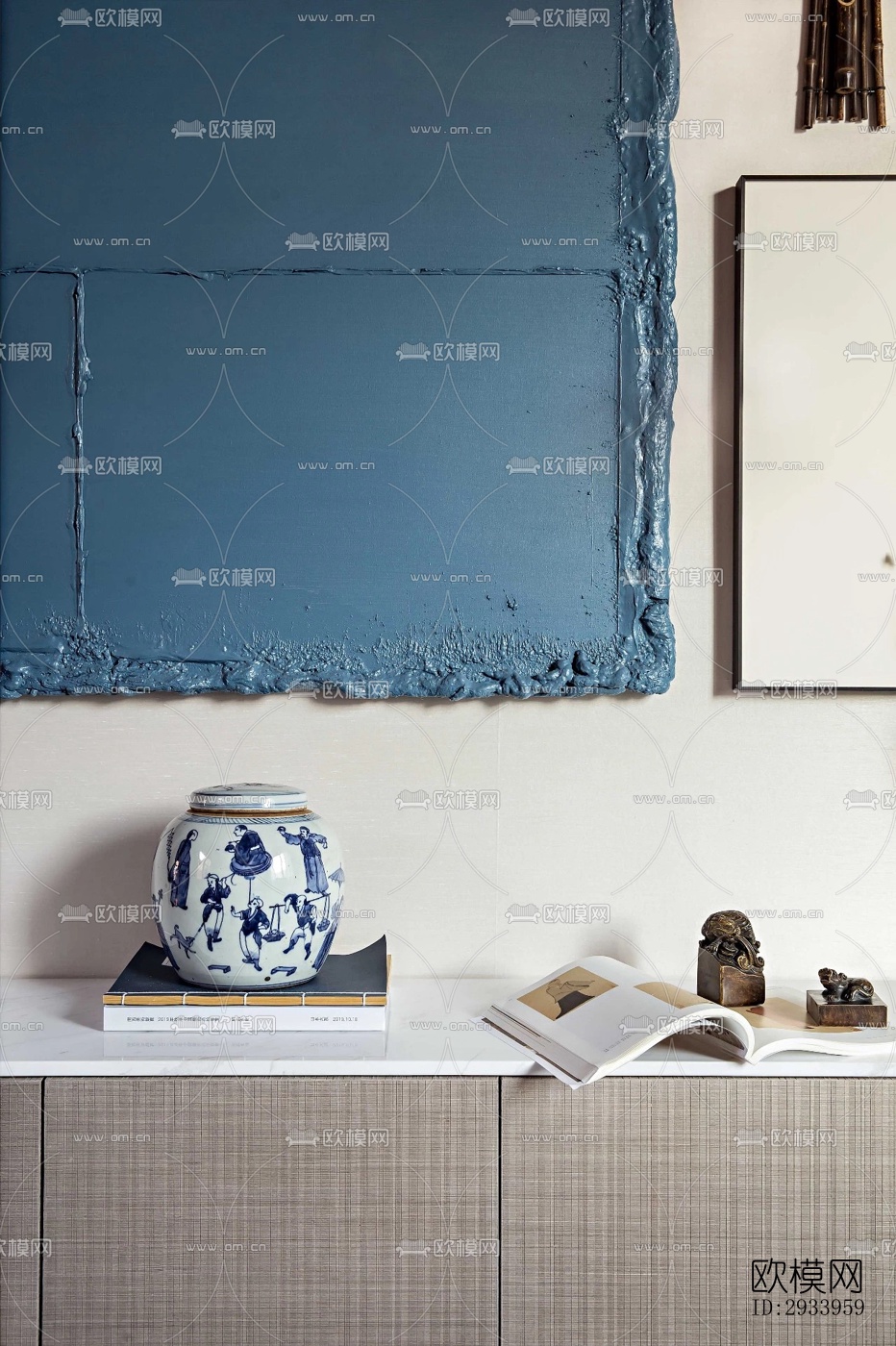 新中式别墅效果图下载（渲染图5）