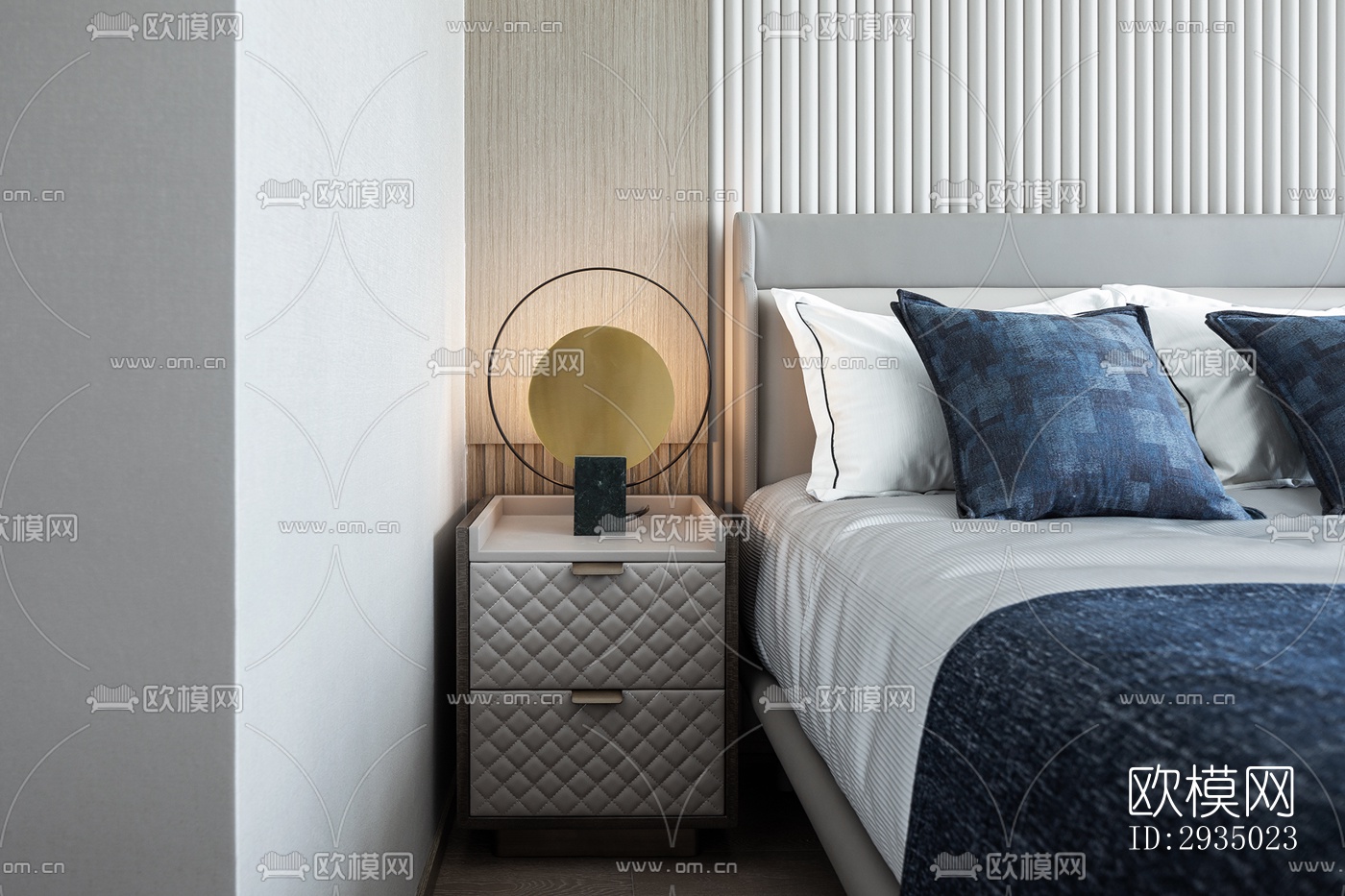 现代平层效果图下载（渲染图13）