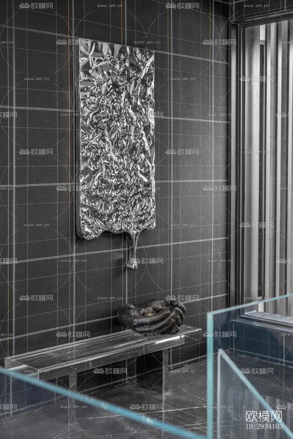 现代别墅效果图下载（渲染图1）