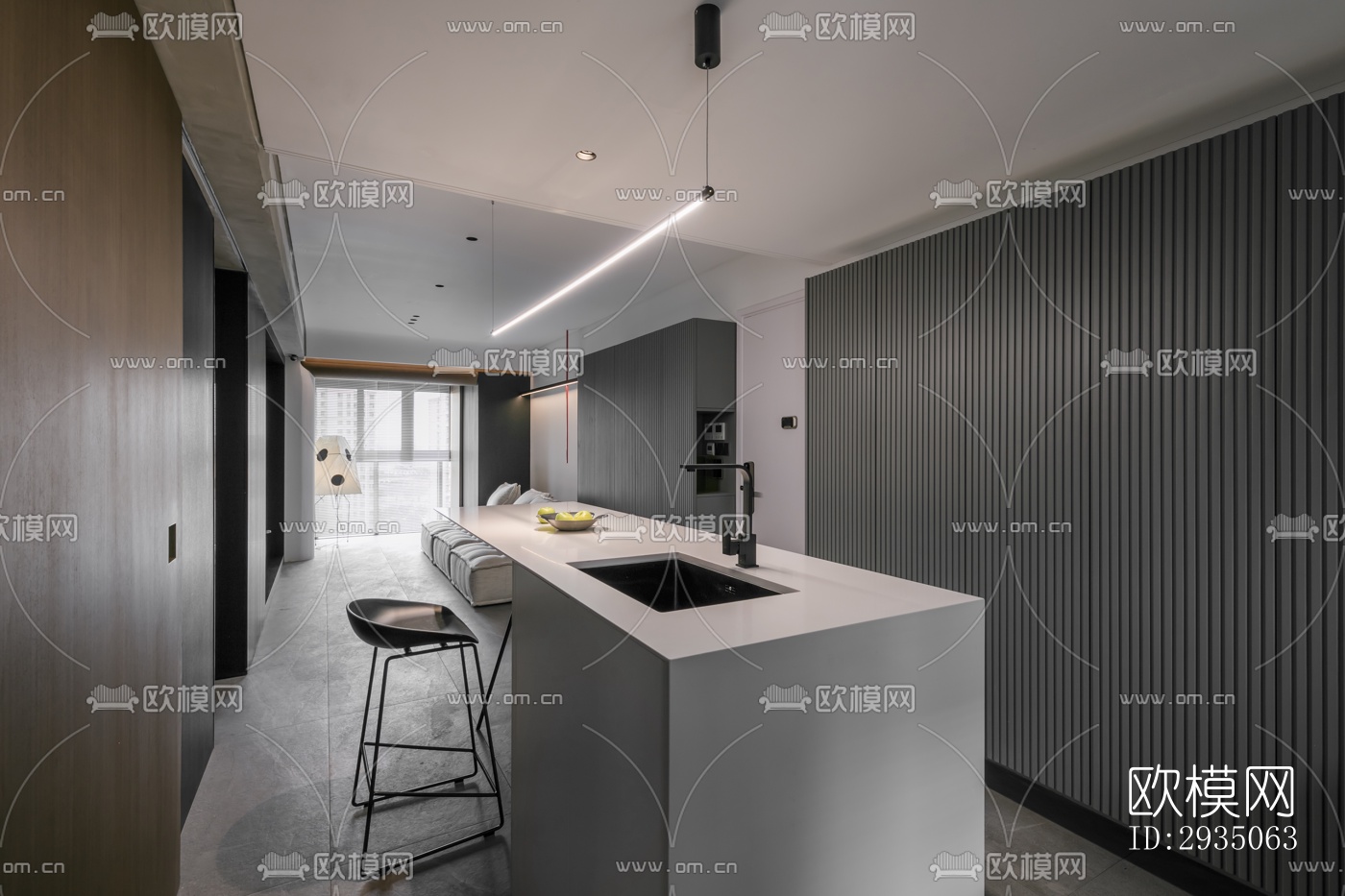 高级灰平层效果图下载（渲染图16）