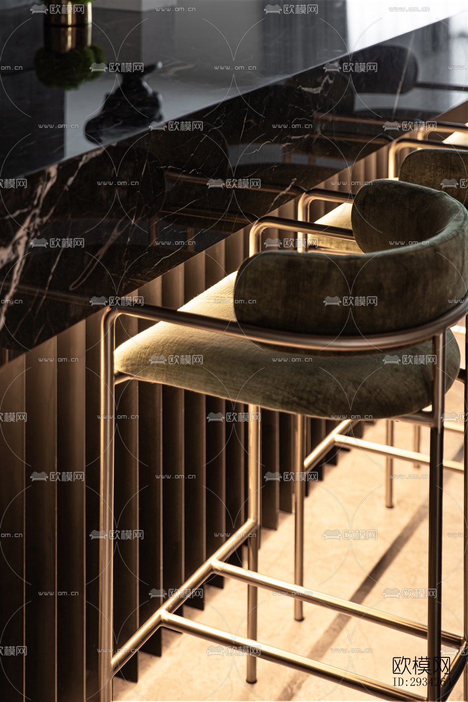 现代复式效果图下载（渲染图8）