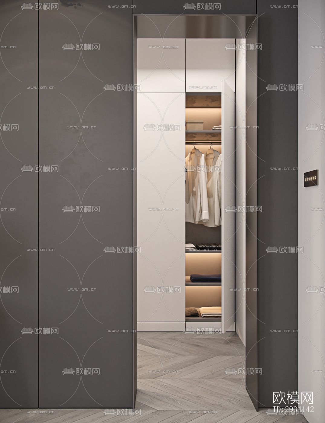 现代别墅效果图下载（渲染图15）