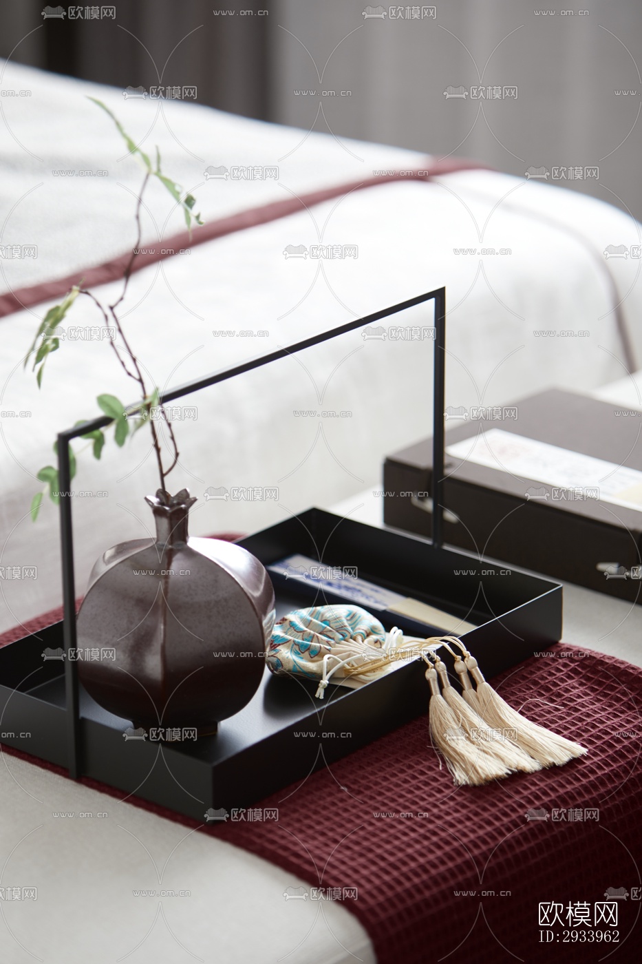 新中式别墅效果图下载（渲染图5）