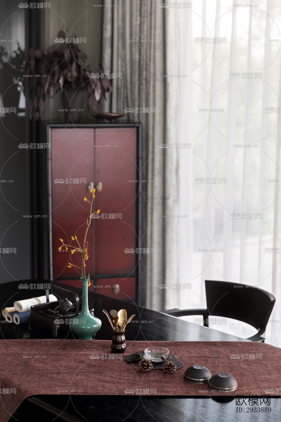 后现代别墅效果图下载（渲染图8）