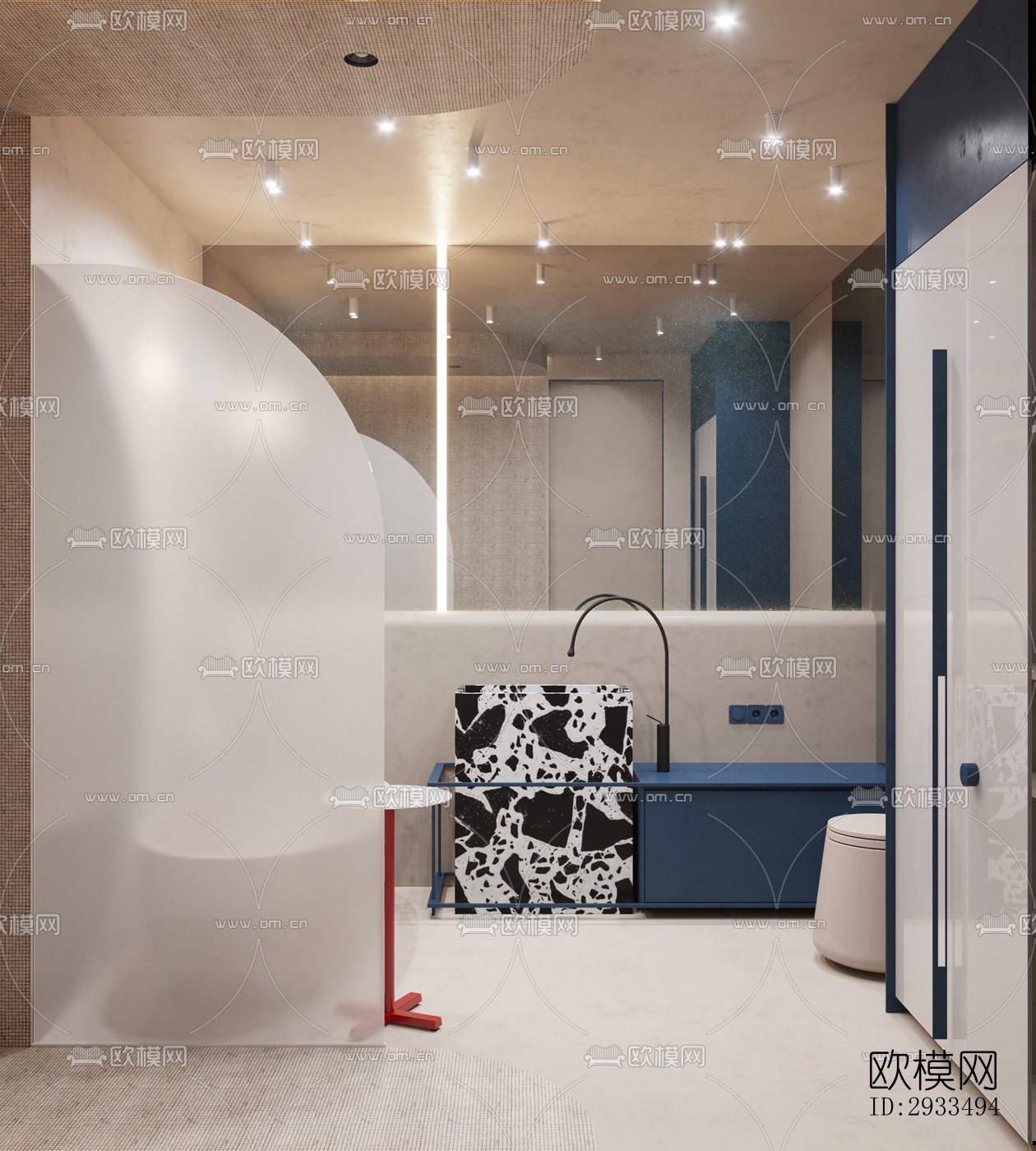 北欧公寓效果图下载（渲染图13）