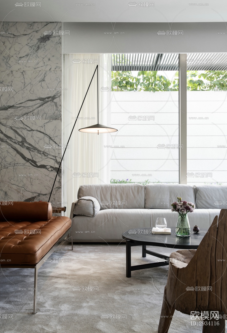 现代别墅效果图下载（渲染图15）