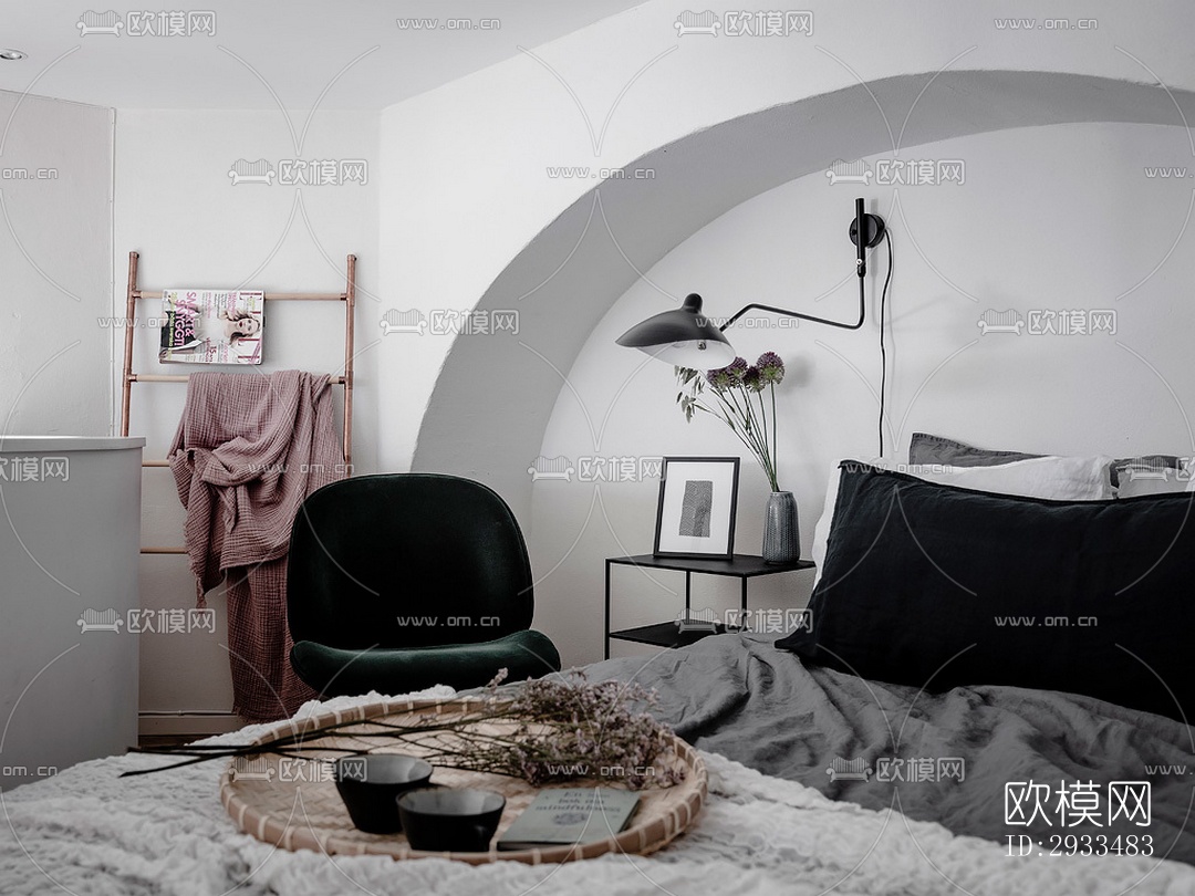 北欧公寓效果图下载（渲染图11）