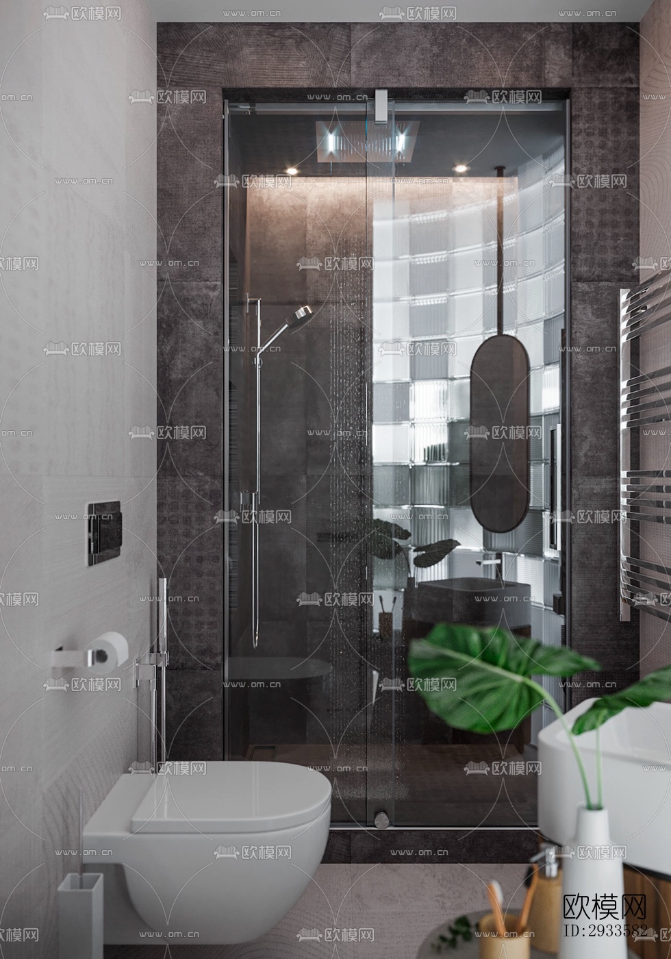 北欧公寓效果图下载（渲染图3）