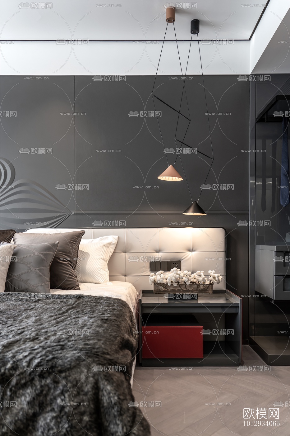 现代别墅效果图下载（渲染图9）