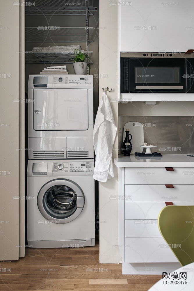 北欧公寓效果图下载（渲染图10）