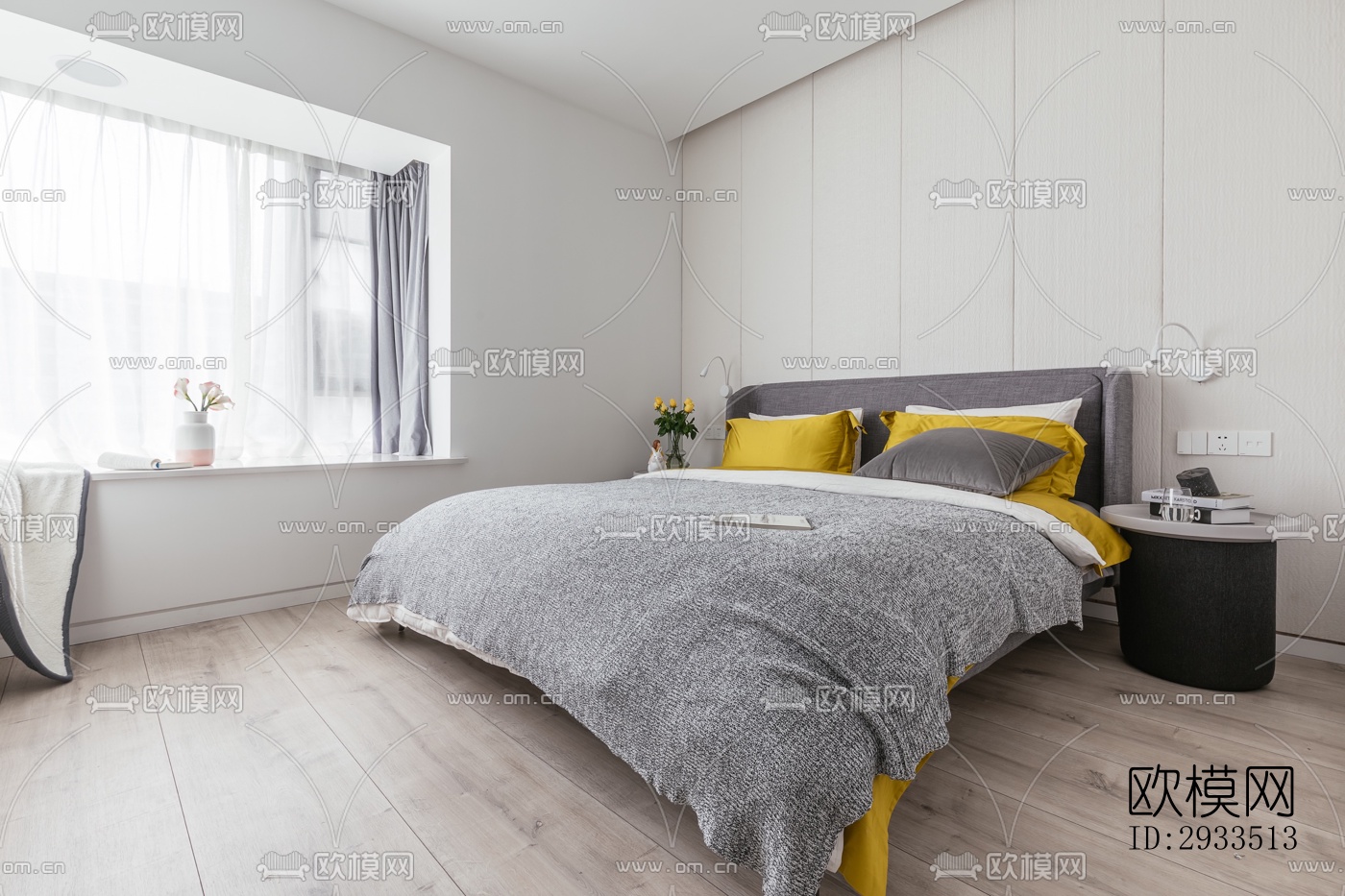 北欧公寓效果图下载（渲染图9）