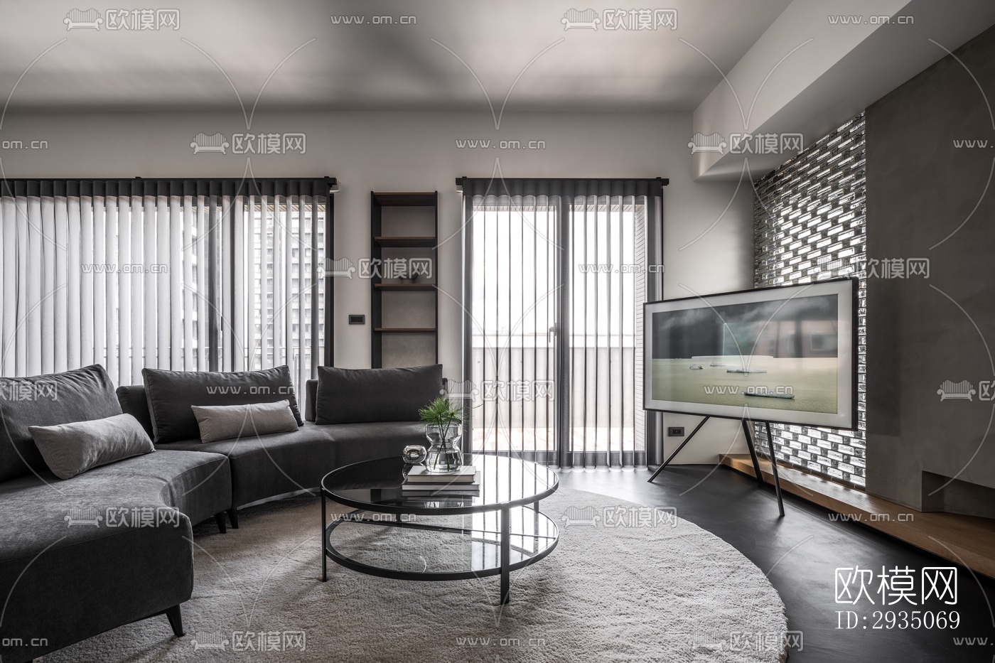 高级灰平层效果图下载（渲染图11）