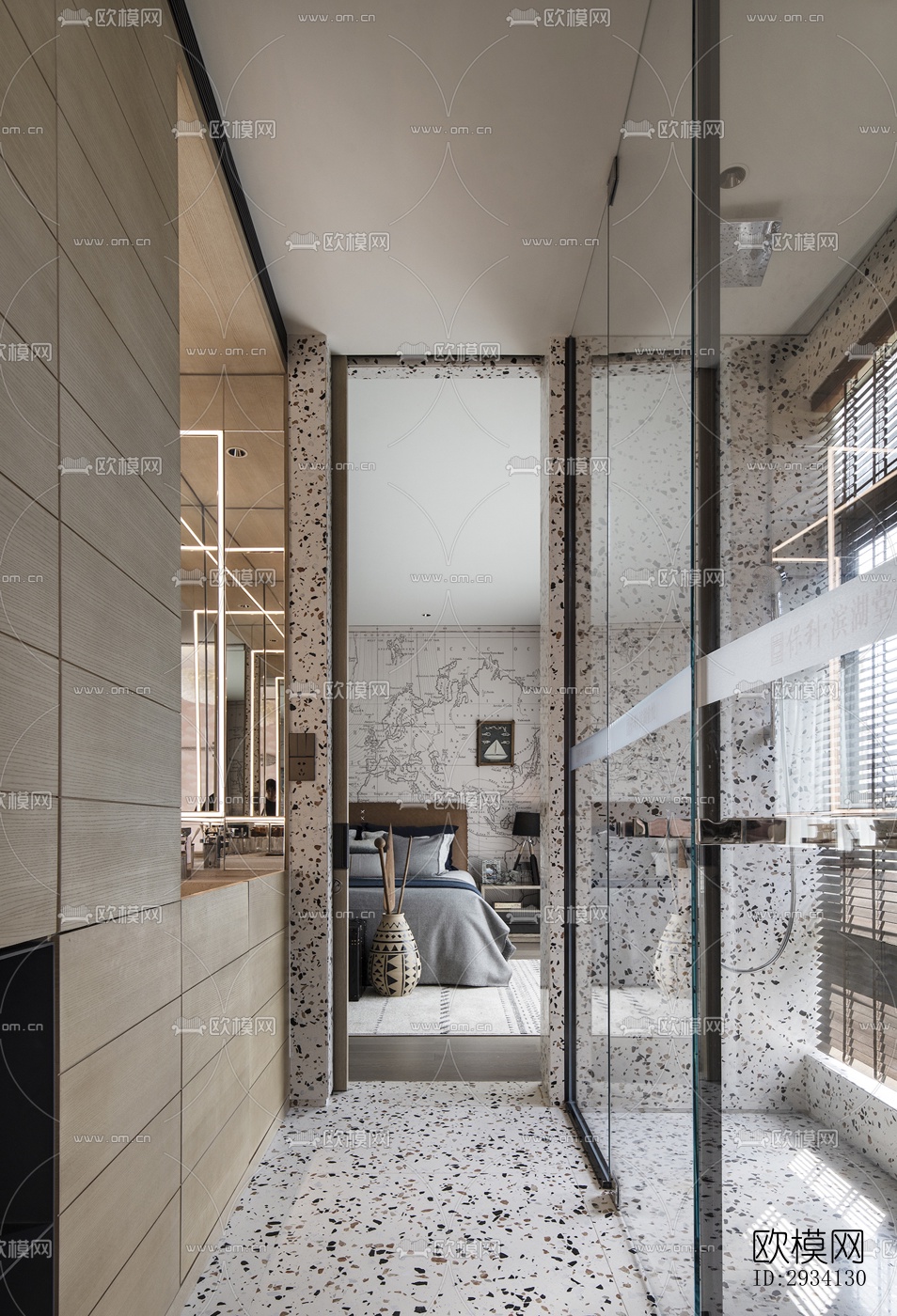 现代别墅效果图下载（渲染图13）