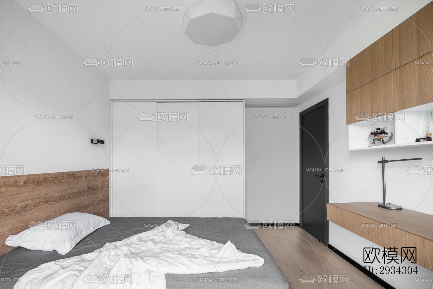 现代复式效果图下载（渲染图2）