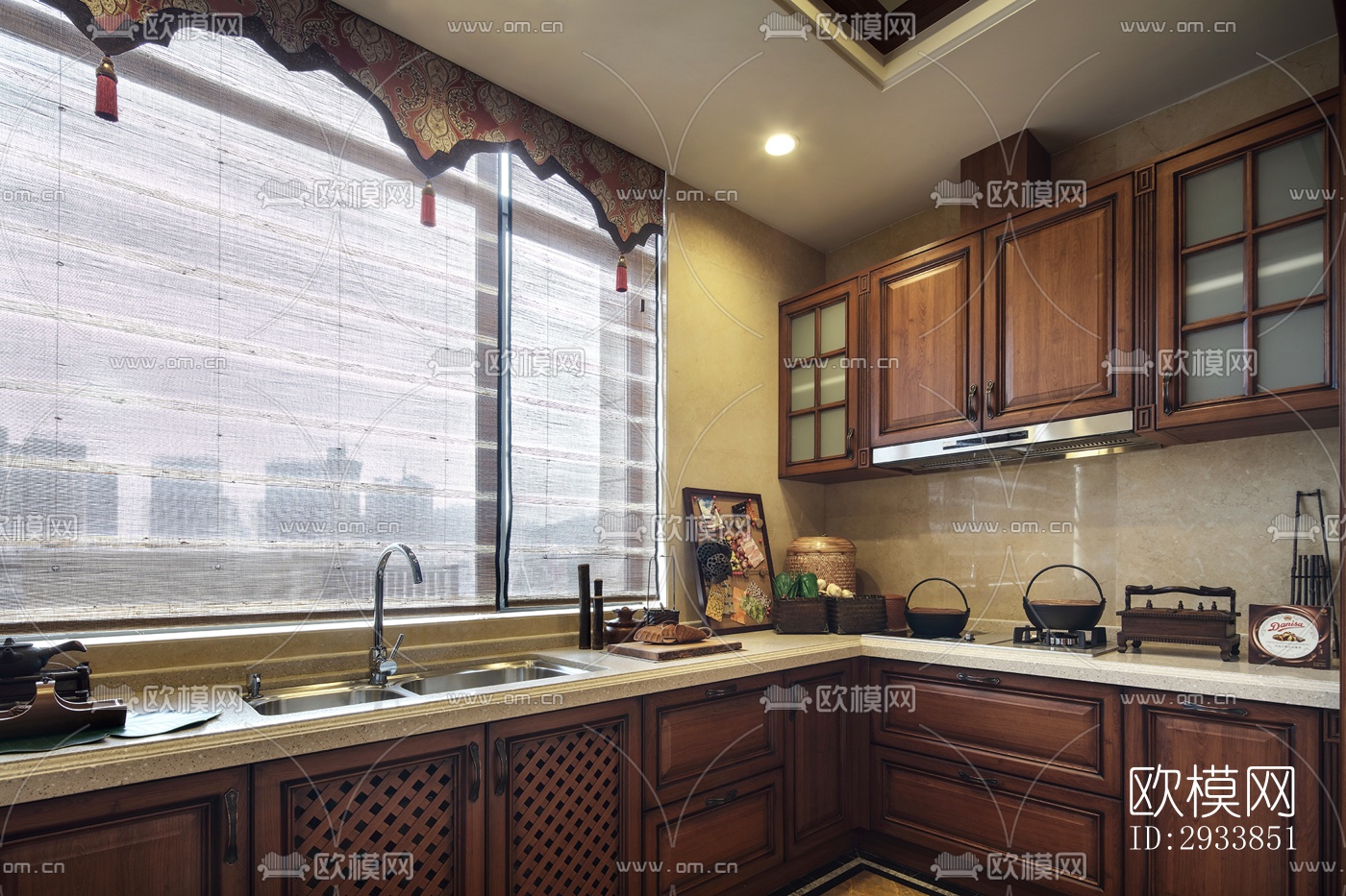 东南亚别墅效果图下载（渲染图19）