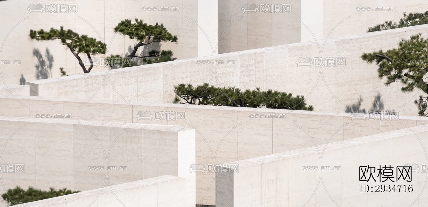 现代平层效果图下载（渲染图8）