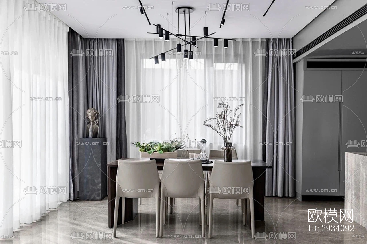 现代别墅效果图下载（渲染图12）