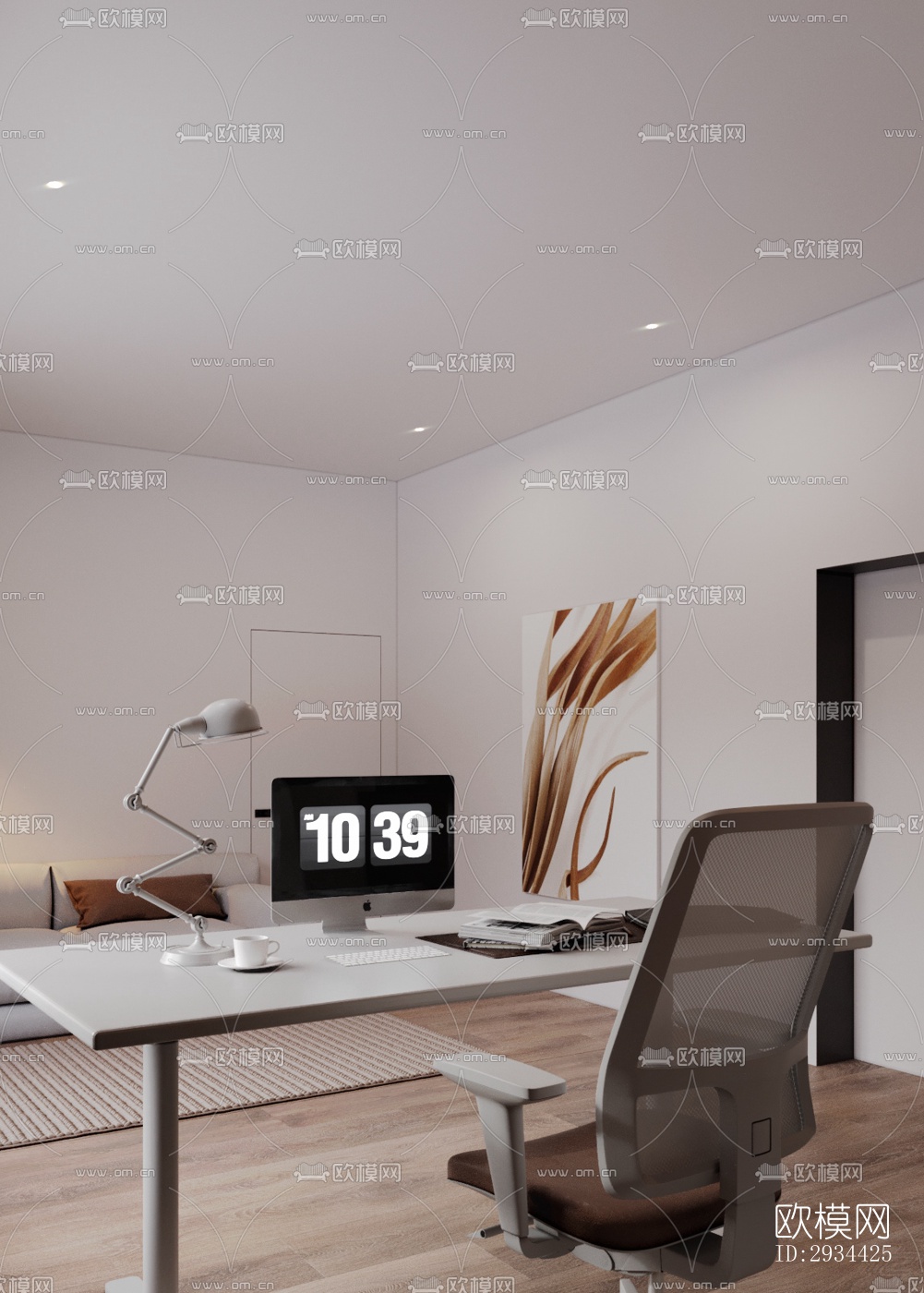 北欧平层效果图下载（渲染图11）