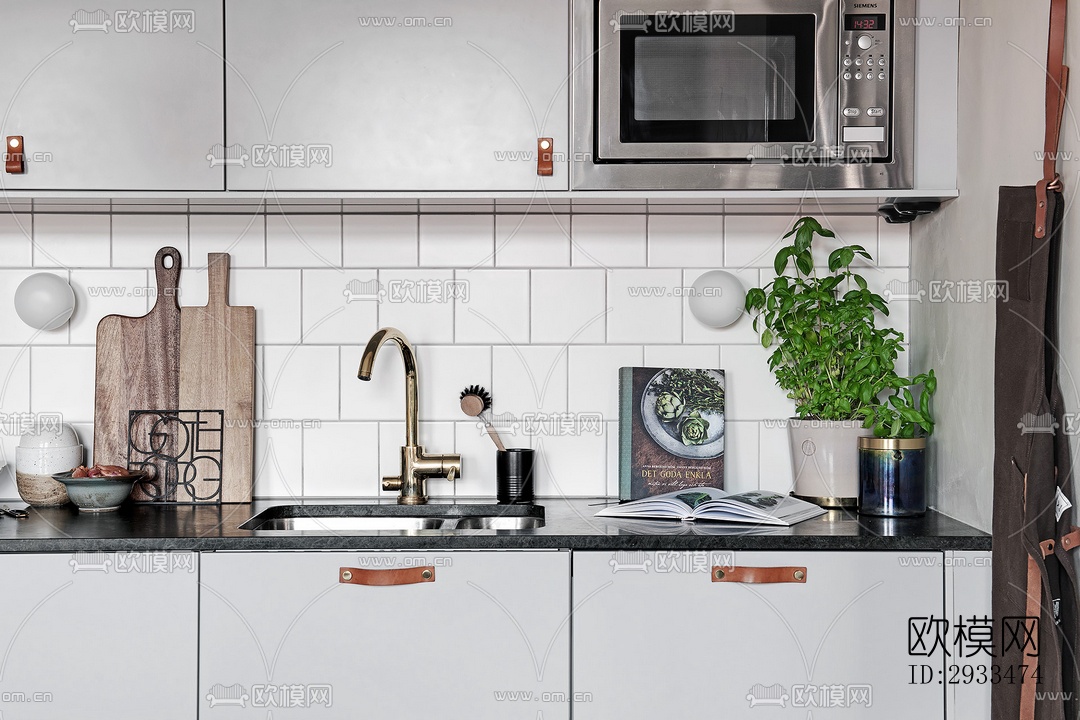 北欧公寓效果图下载（渲染图7）