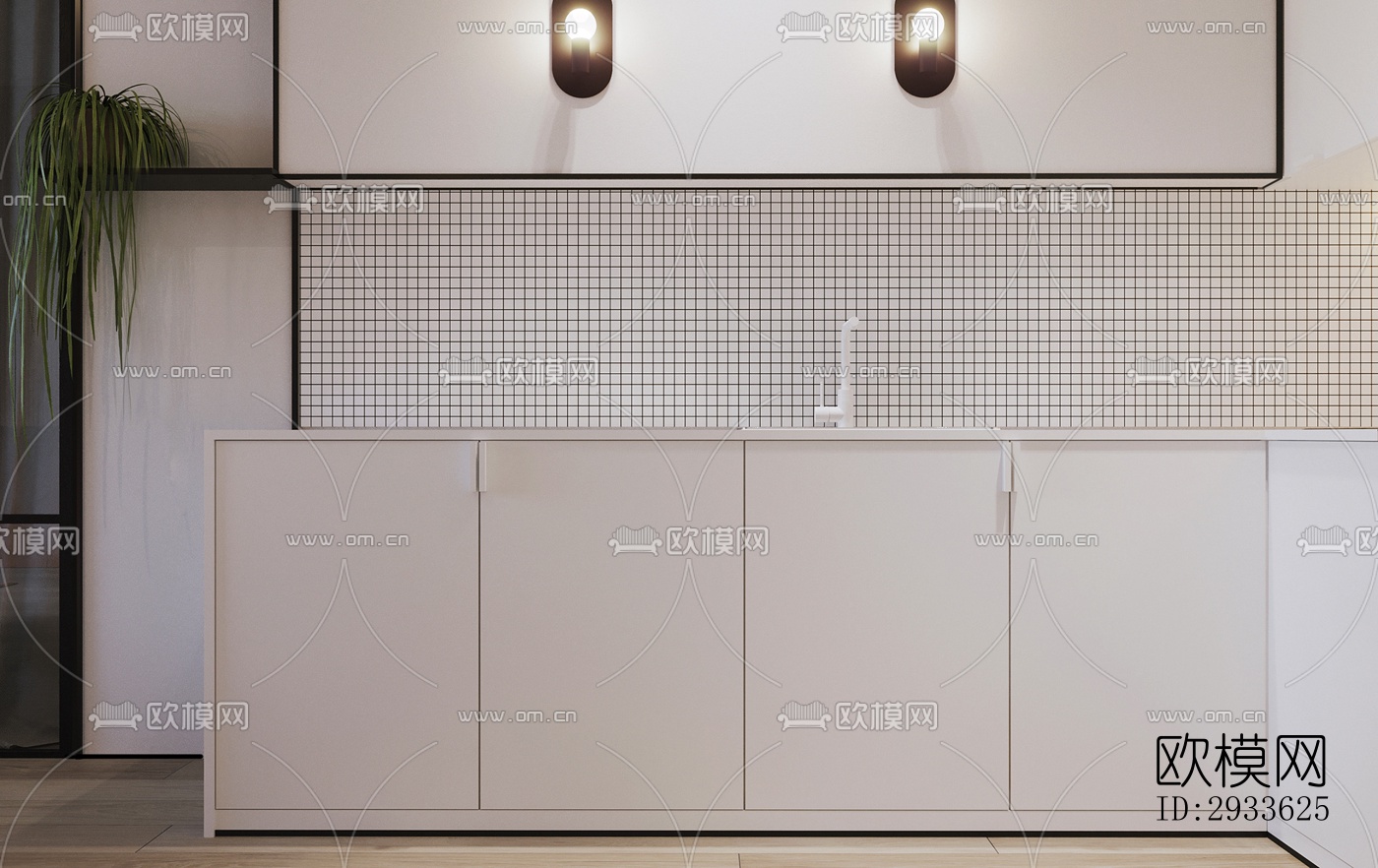 北欧公寓效果图下载（渲染图20）