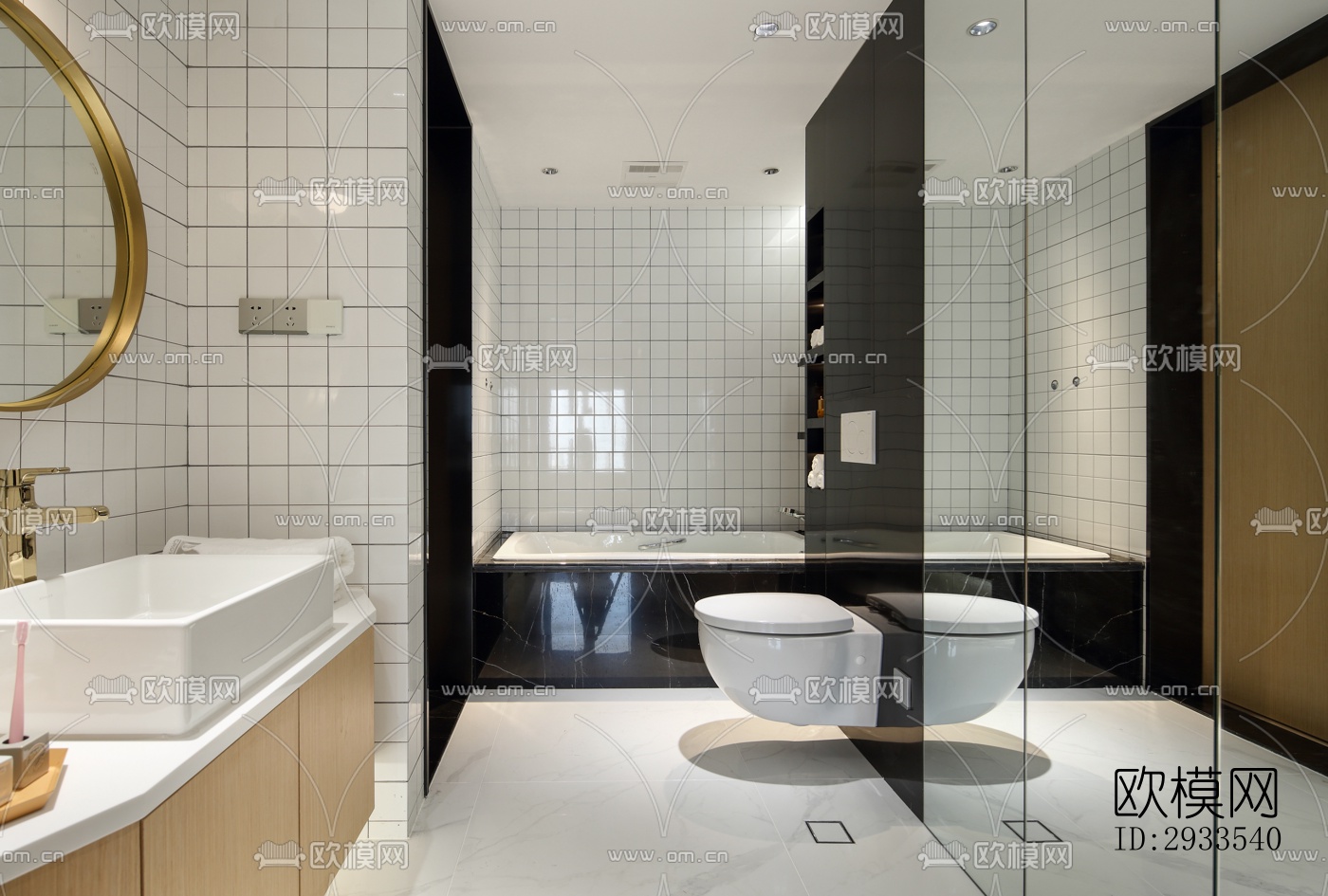 北欧公寓效果图下载（渲染图5）