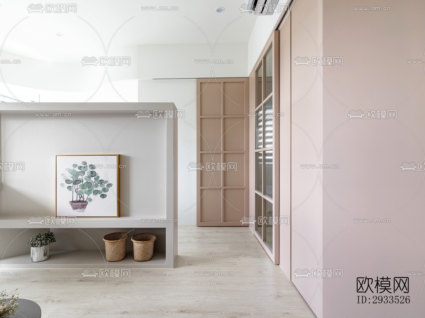 北欧公寓效果图下载（渲染图16）