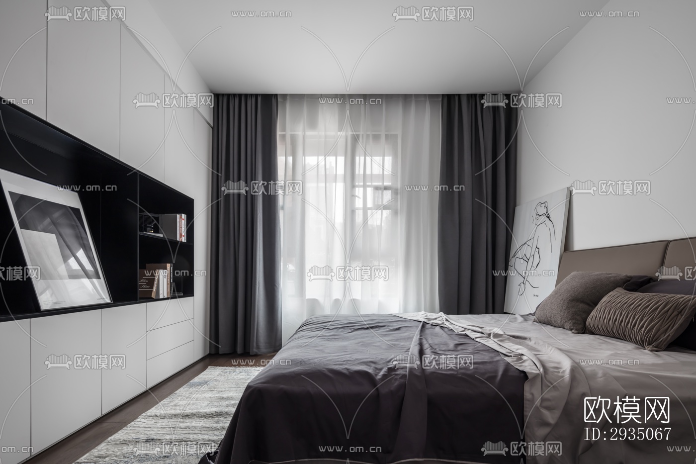 高级灰平层效果图下载（渲染图9）