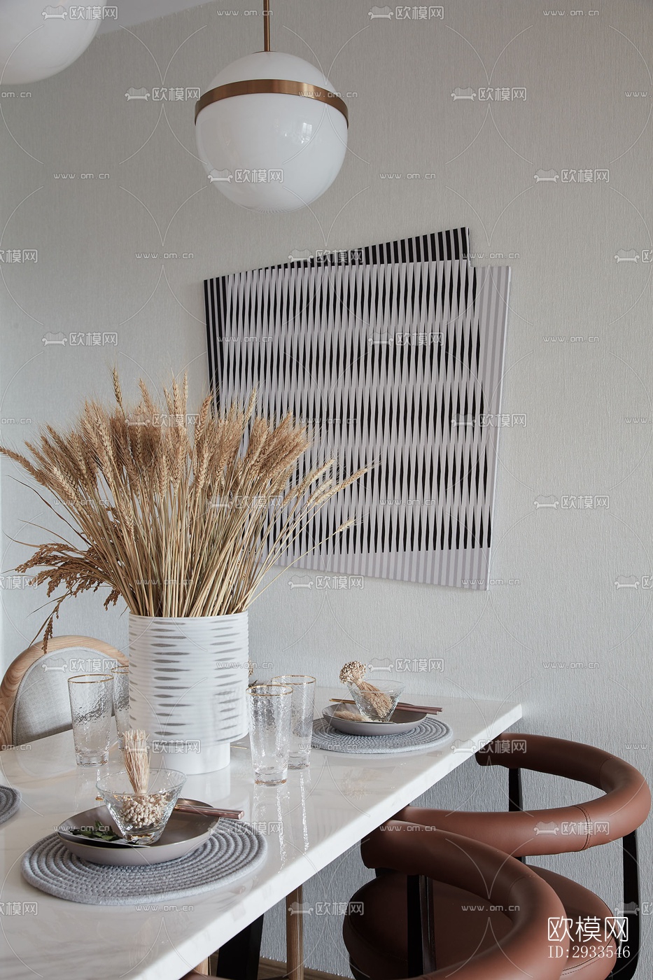 北欧公寓效果图下载（渲染图12）