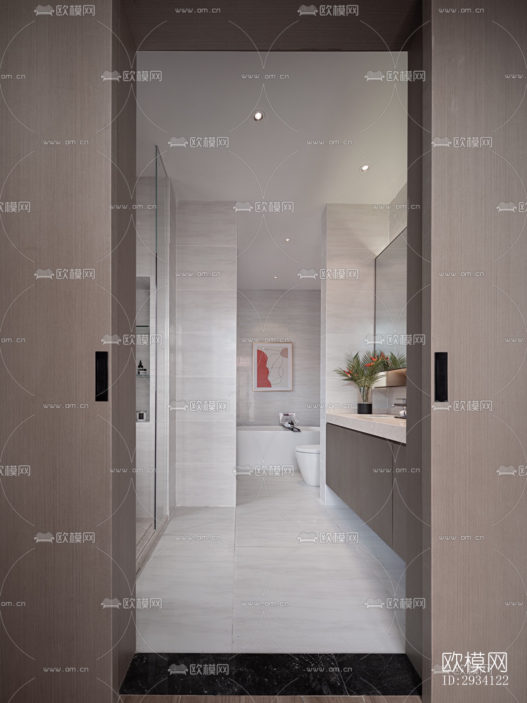 现代别墅效果图下载（渲染图19）