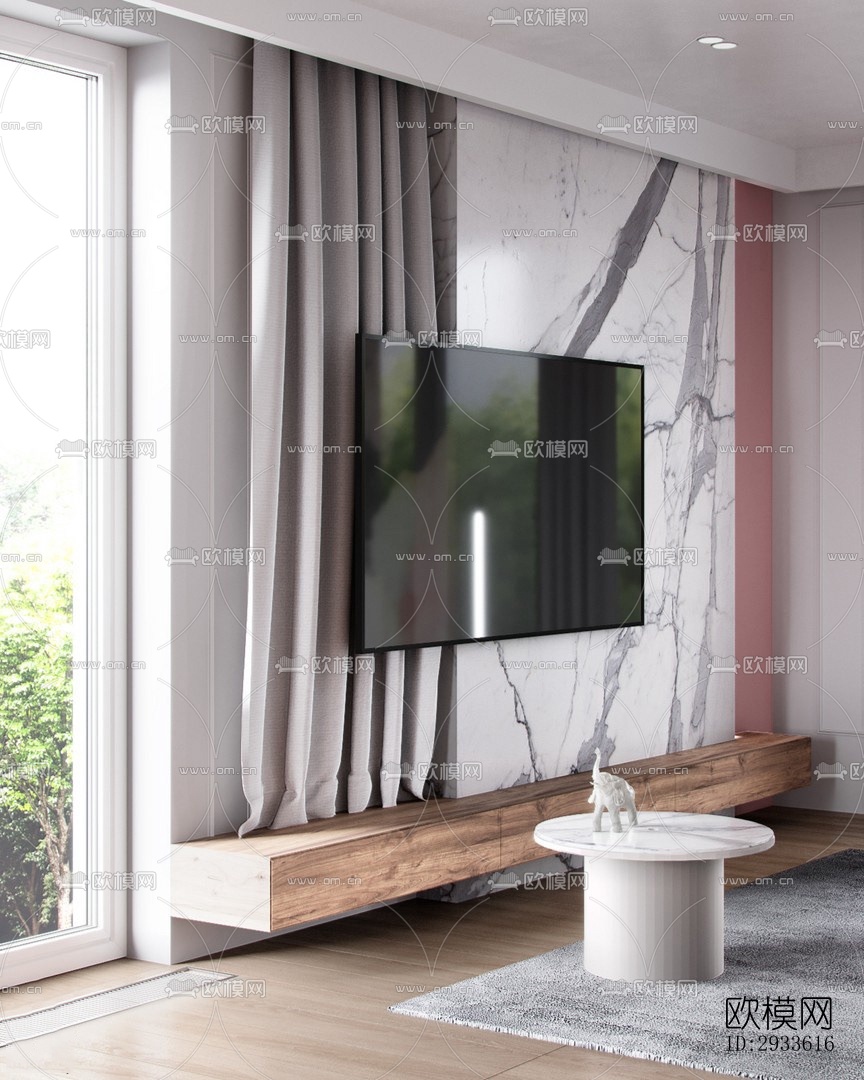 北欧公寓效果图下载（渲染图14）