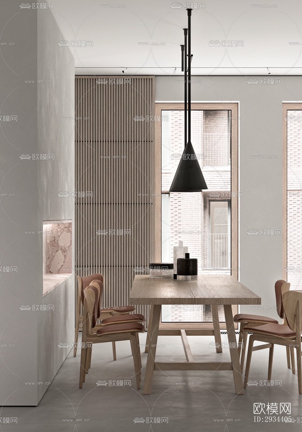 北欧平层效果图下载（渲染图14）