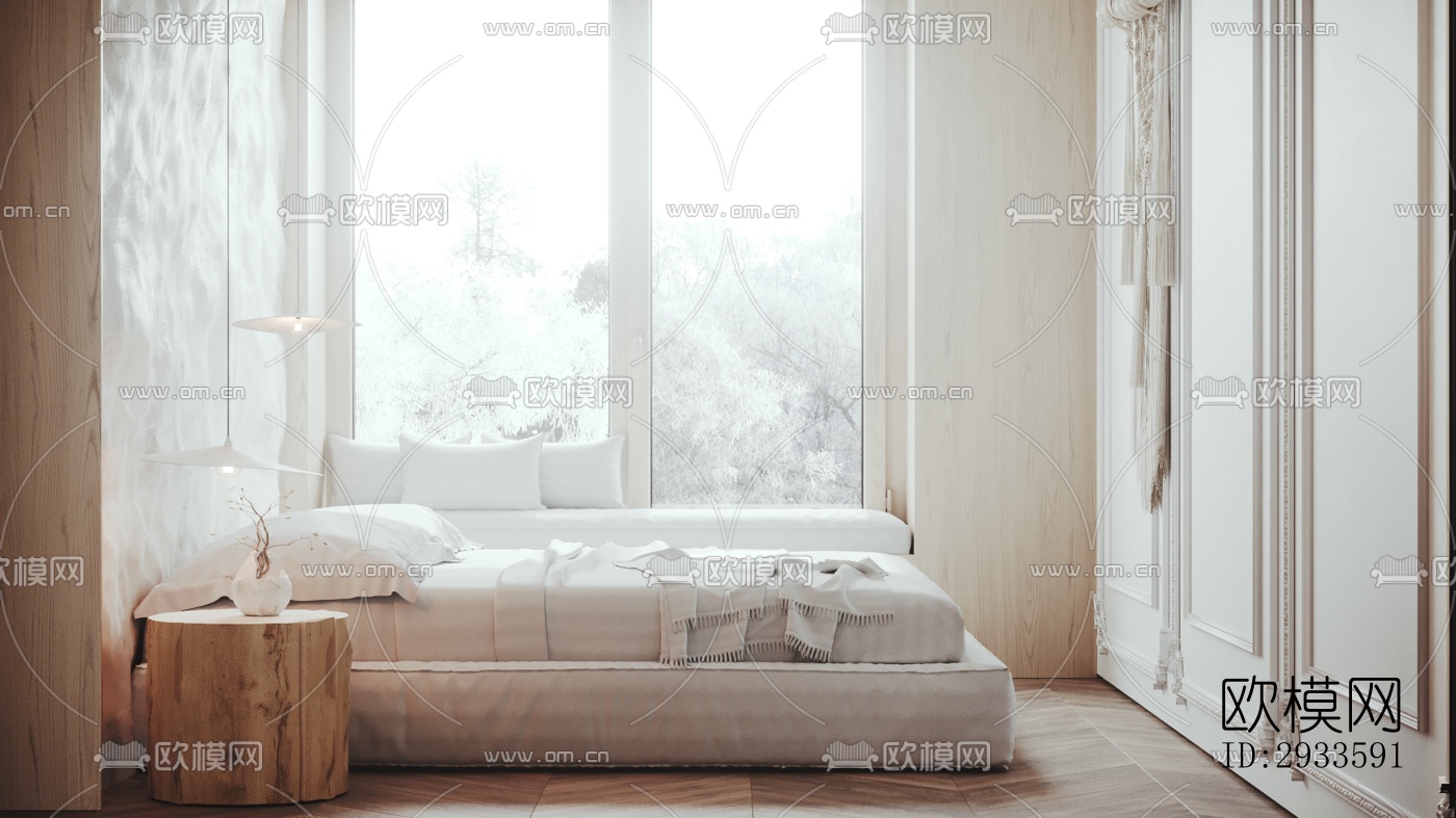 北欧公寓效果图下载（渲染图13）