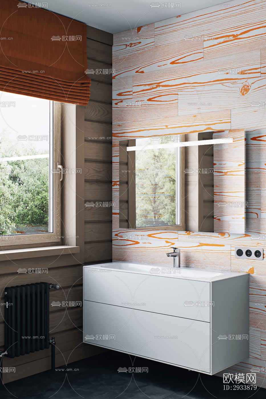 北欧别墅效果图下载（渲染图7）