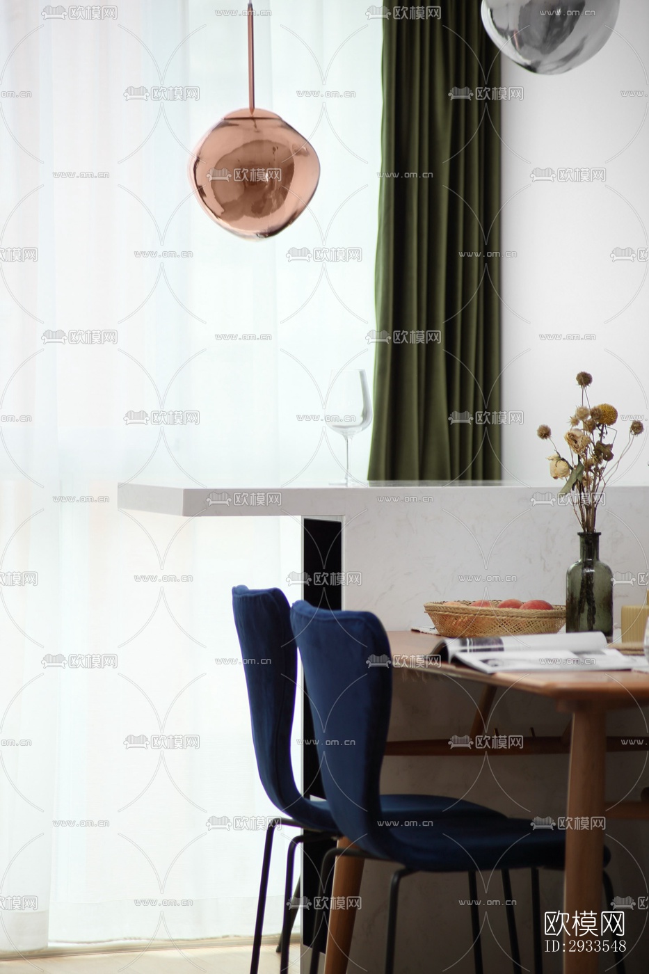 北欧公寓效果图下载（渲染图20）