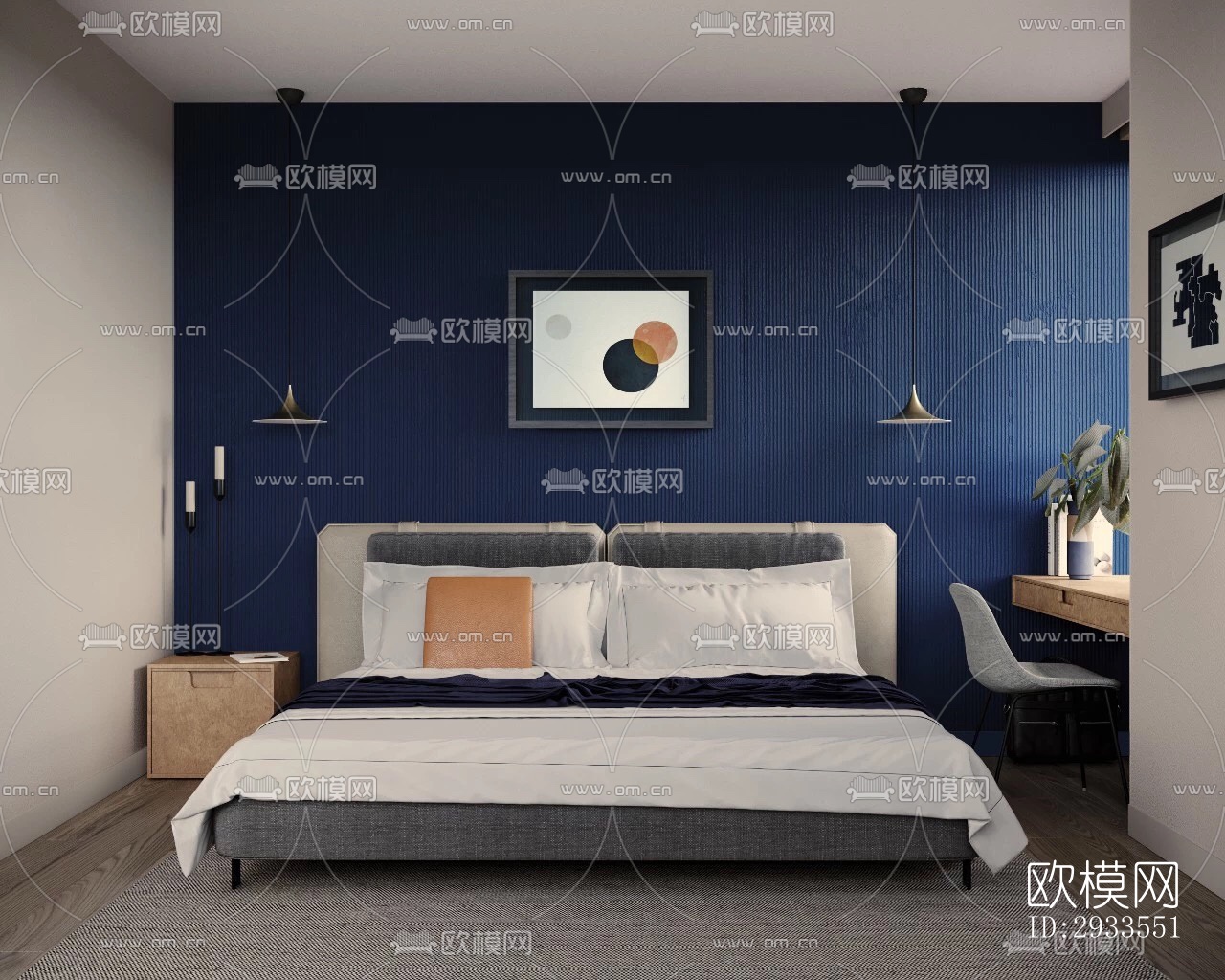 北欧公寓效果图下载（渲染图19）